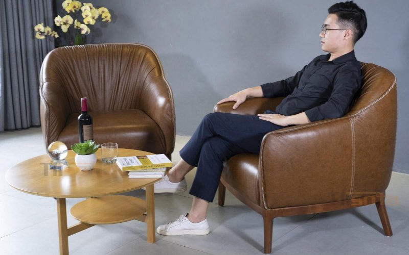 Armchair Potenza TLI phong cách hiện đại