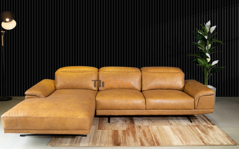 Sofa bọc da TLI: Chi tiết làm nên vẻ chỉn chu của bộ ghế